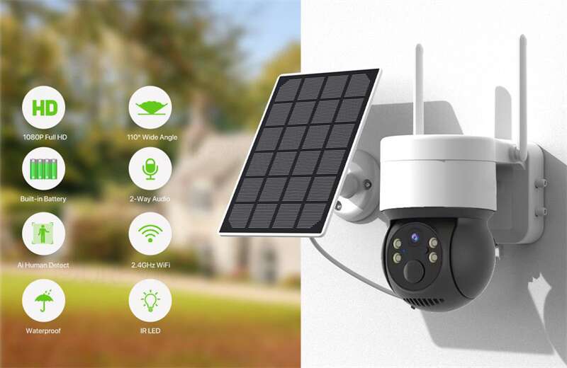 Solar Powered Wireless Security Camera SR-05