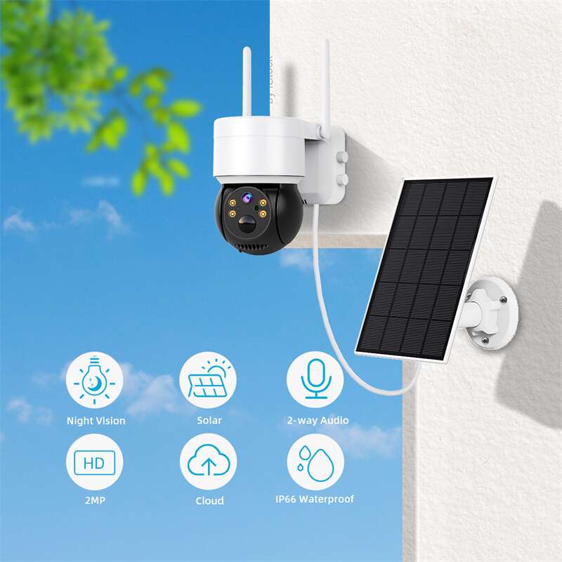 Solar Powered Wireless Security Camera SR-05