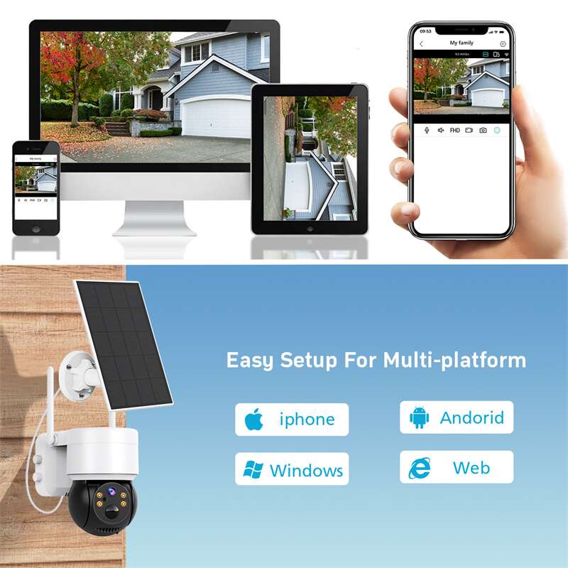 Solar Powered Wireless Security Camera SR-05