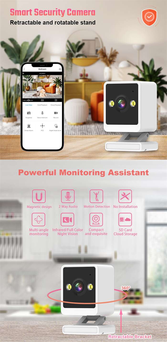 Mini Cube Best Smart Home Camera No Installation DK-07