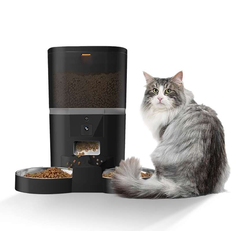 Automatic Feeders For Cats With Camera for monitoring pets PT-04