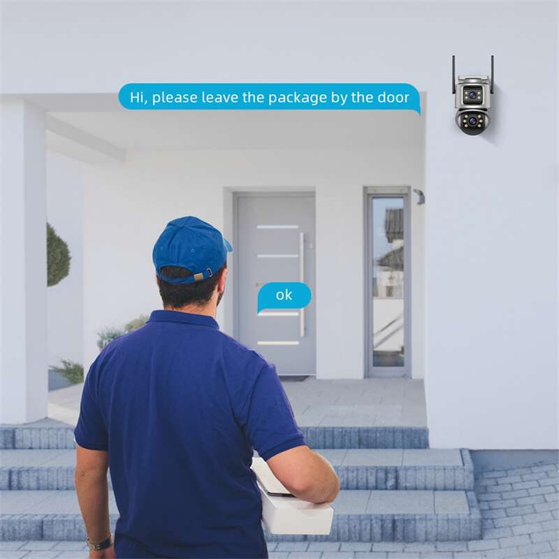 Cctv Outdoor Security Camera With Dual lens SK-19
