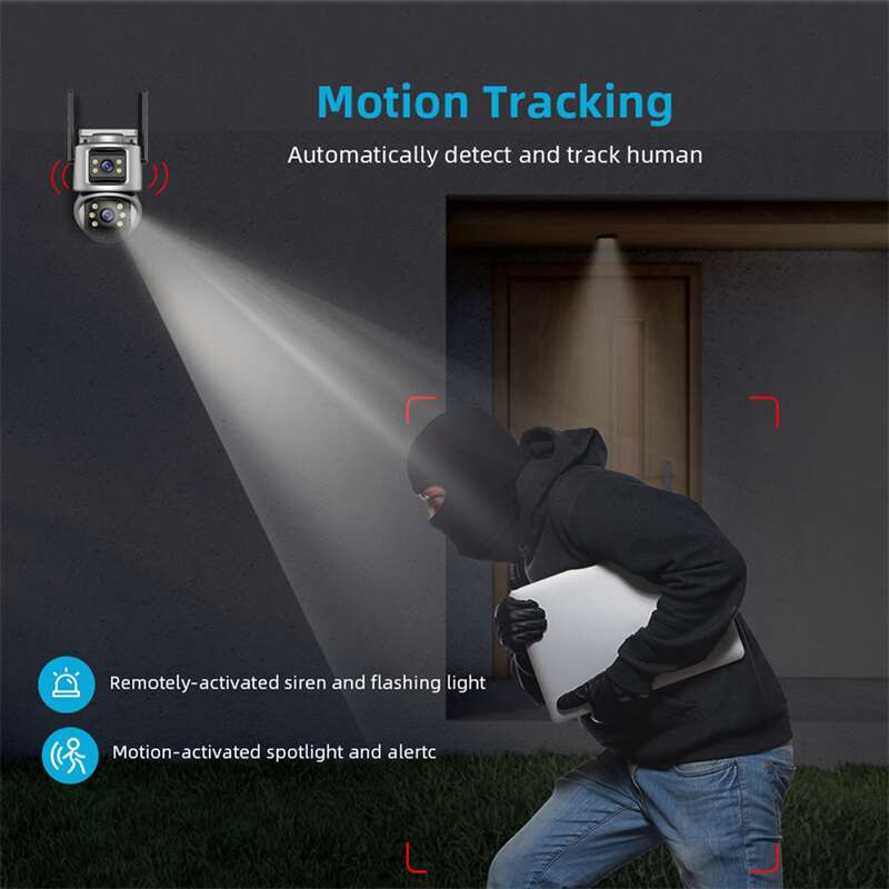 Cctv Outdoor Security Camera With Dual lens SK-19