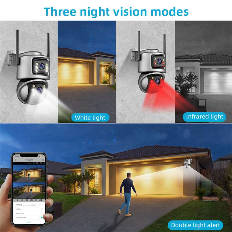 Cctv Outdoor Security Camera With Dual lens SK-19