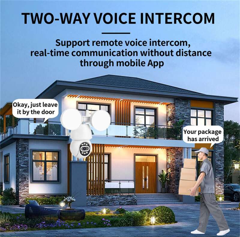 High End Wifi Cctv Outdoor Camera With Floodlights SK-20