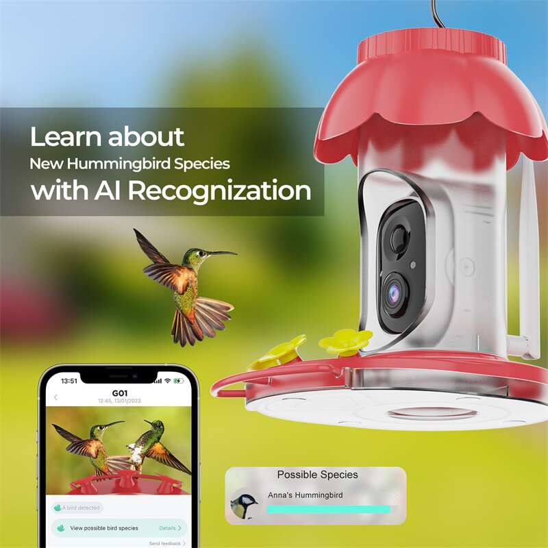 Smart Bird Feeder Camera PT-09