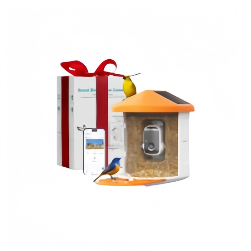 Hanging Digital Bird Feeder With AI Camera PT-10