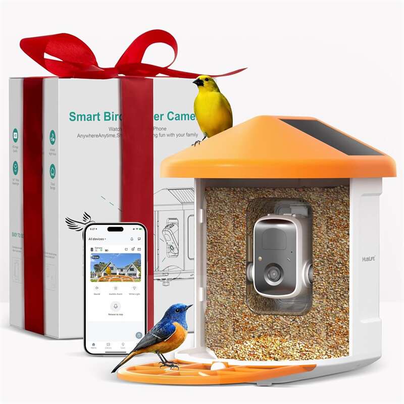 Hanging Digital Bird Feeder With AI Camera PT-10