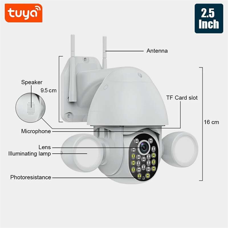 Floodlight Smart Home Outdoor Cameras SK-17