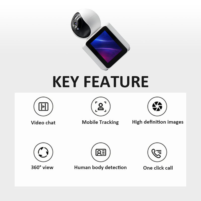 Two Way Video Pet Camera With Screen PT-14