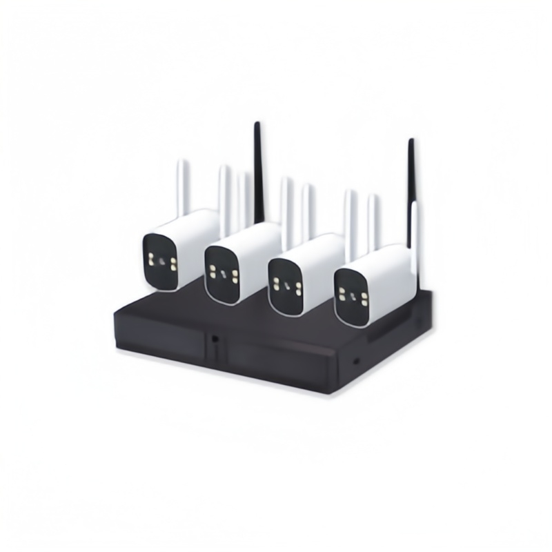 4CH Good Wireless Cctv Camera System KT-02