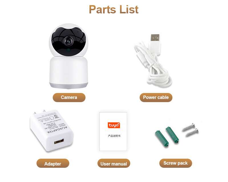 Indoor Surveillance Camera For Baby Monitoring DK-11