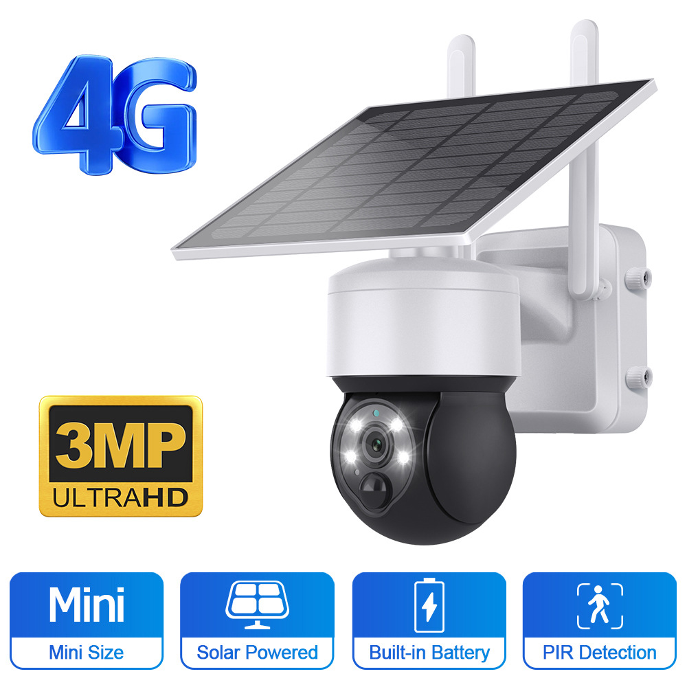 Rechargeable Solar Powered Home Security Wireless Camera SR-10
