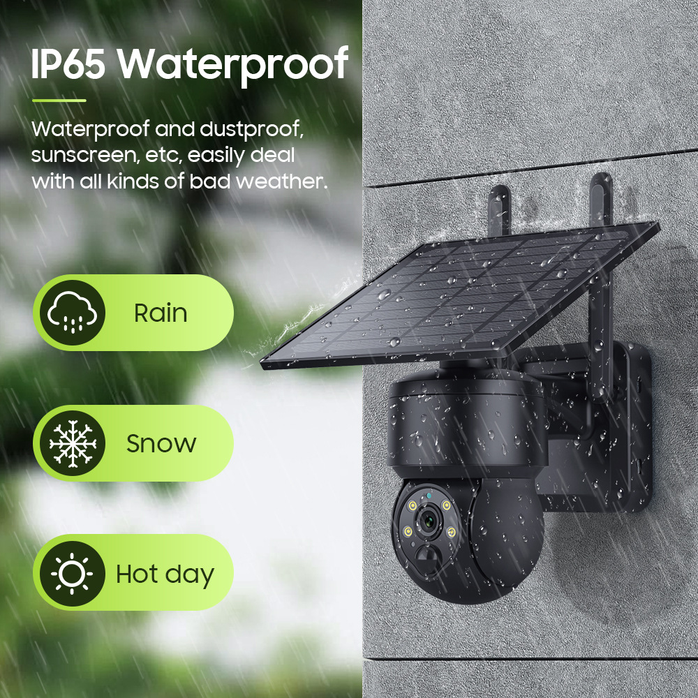 Rechargeable Solar Powered Home Security Wireless Camera SR-10