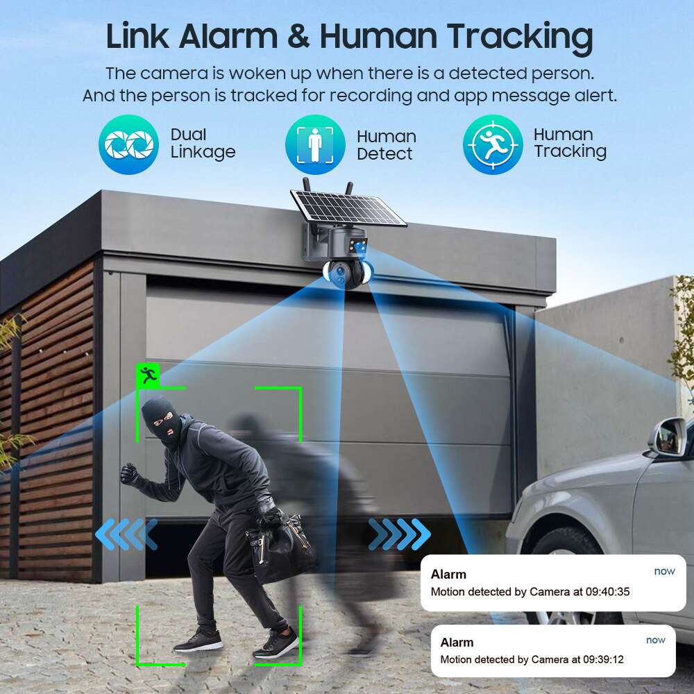 Solar Powered Motion Wireless Camera SR-12