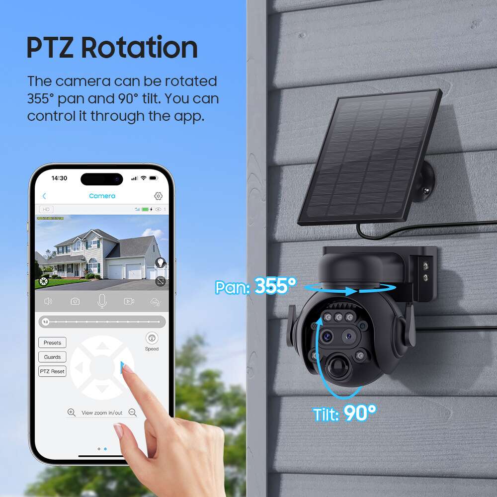 Solar Powered Outdoor Security Cameras SR-11