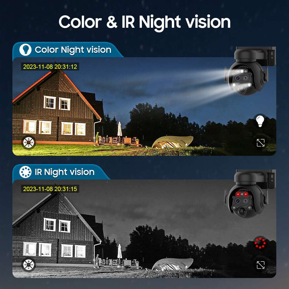 Solar Powered Outdoor Security Cameras SR-11